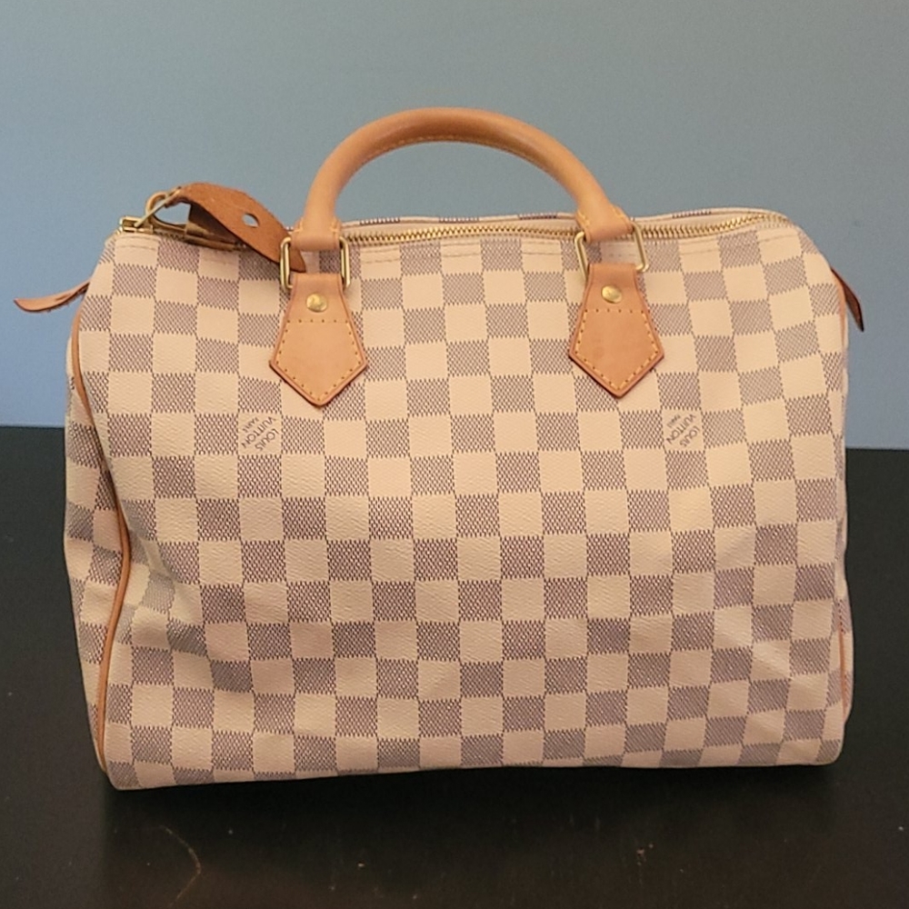 Louis Vuitton Azur Speedy 25
